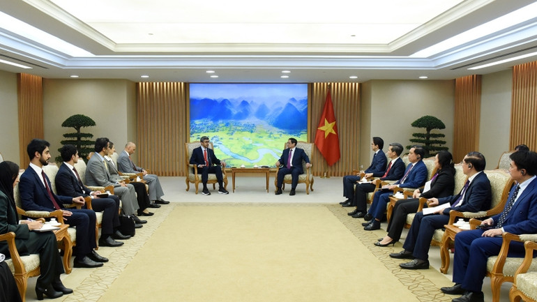 Quang cảnh buổi tiếp.