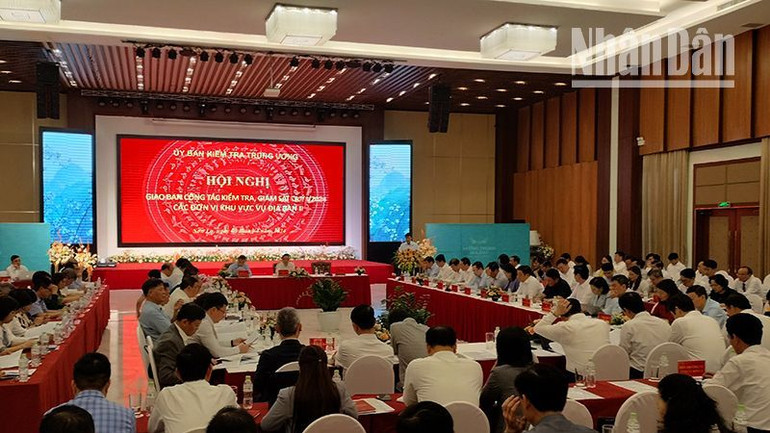 Hội nghị giao ban quý I các đơn vị khu vực Vụ Địa bàn II, Ủy ban Kiểm tra Trung ương.