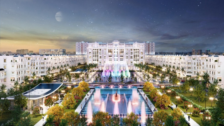 Được mệnh danh là "trái tim của phố châu Âu thu nhỏ", quảng trường nhạc nước Hòa Bình là mảnh ghép hoàn hảo mà CityLand xây dựng trong khu đô thị kiểu mẫu đẳng cấp nhất bắc Thành phố Hồ Chí Minh.