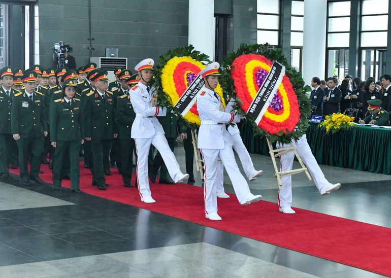 Toàn cảnh Lễ viếng Tổng Bí thư Nguyễn Phú Trọng: Trang nghiêm và xúc động ảnh 136