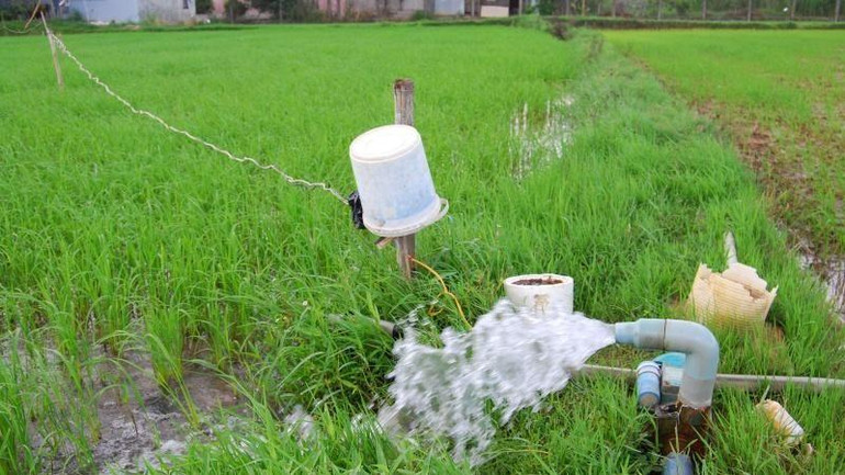 Trạm bơm Kênh 3 tháng 2 đưa vào sử dụng sẽ hạn chế được tình trạng người dân tự phát khai thác nước ngầm trong sản xuất nông nghiệp.