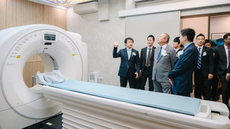 NURA Việt Nam sử dụng trang thiết bị và công nghệ hình ảnh chẩn đoán tiên tiến của Fujifilm tích hợp công nghệ AI. (Ảnh: NURA Việt Nam)