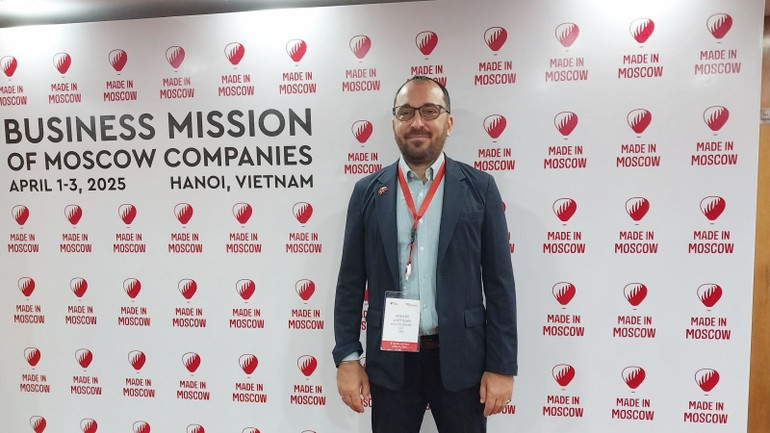 Ông Arkadii Avetisian, Tổng giám đốc Điều hành Công ty trách nhiệm hữu hạn Hữu cơ Việt Nam.