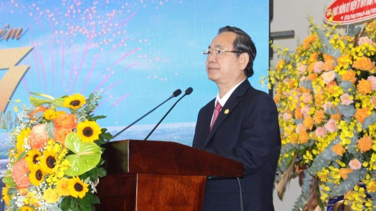 Phó Chủ tịch Ủy ban nhân dân tỉnh Bình Dương Nguyễn Văn Dành biểu dương cộng đồng doanh nghiệp và doanh nhân.