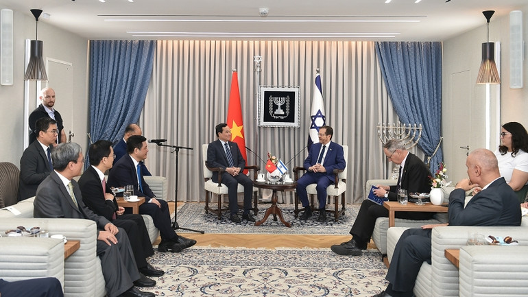 Quang cảnh buổi hội kiến.