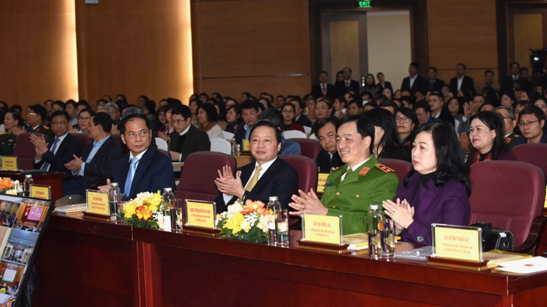 Các đại biểu dự Hội nghị. (Ảnh: TRẦN HẢI)