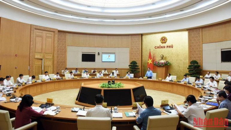 Quang cảnh phiên họp.