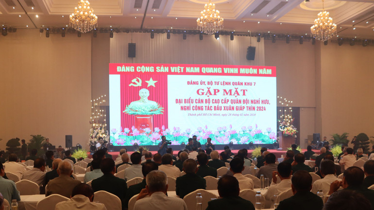 Quang cảnh buổi gặp mặt.