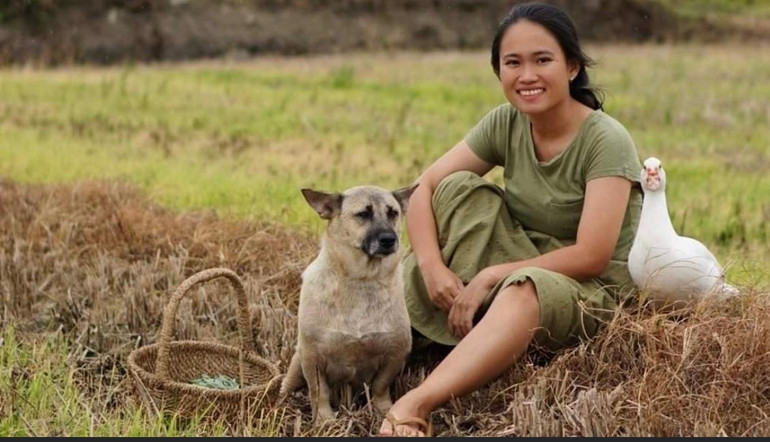 An "đen" tìm thấy bình yên nơi vùng quê.