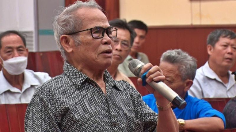 Hội nghị đối thoại giữa người đứng đầu cấp ủy, chính quyền và nhân dân xã Khả Phong.