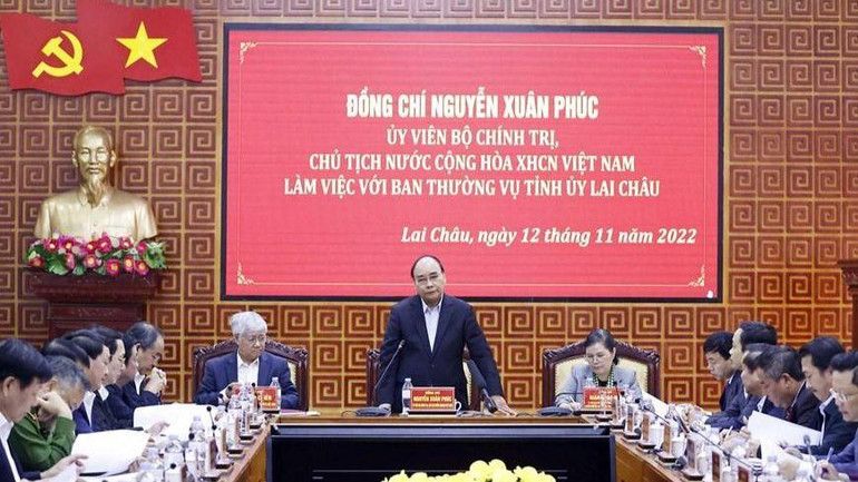 Quang cảnh buổi làm việc. (Ảnh: Thống Nhất/TTXVN)