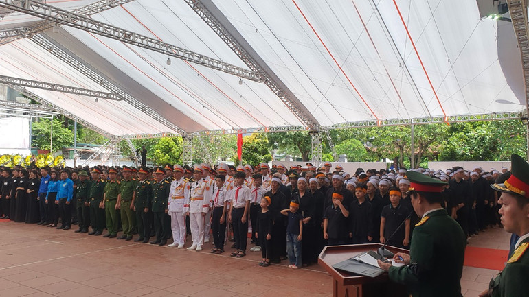 Toàn cảnh Lễ truy điệu và Lễ an táng Tổng Bí thư Nguyễn Phú Trọng ảnh 21 Toàn cảnh Lễ truy điệu và Lễ an táng Tổng Bí thư Nguyễn Phú Trọng ảnh 21