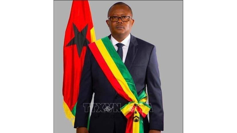 Tổng thống nước Cộng hòa Guinea-Bissau Umaro Sissoco Embaló. (Ảnh: TTXVN)