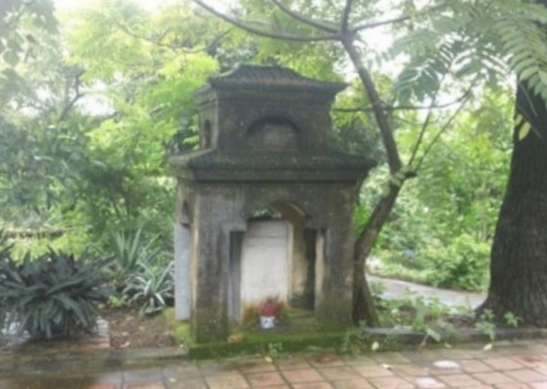 Một góc di tích chùa Ngũ Đài ở thành phố Chí Linh (Hải Dương).