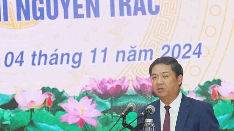 Bí thư Tỉnh ủy Lương Nguyễn Minh Triết chia sẻ, Hội thảo là dịp để cán bộ, đảng viên và nhân dân trong tỉnh học tập, noi theo tấm gương đồng chí Nguyễn Trác-người con ưu tú của quê hương Quảng Nam-Đà Nẵng.