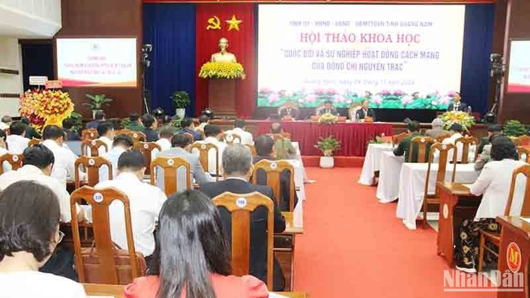 Quang cảnh Hội thảo.