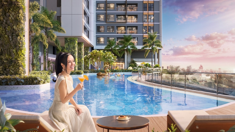 Hình ảnh phối cảnh dự án. Hình ảnh phối cảnh dự án.