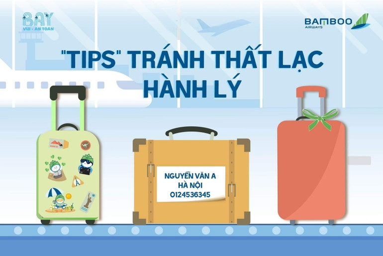 Bamboo Airways khuyến nghị hành khách về hành lý ký gửi.