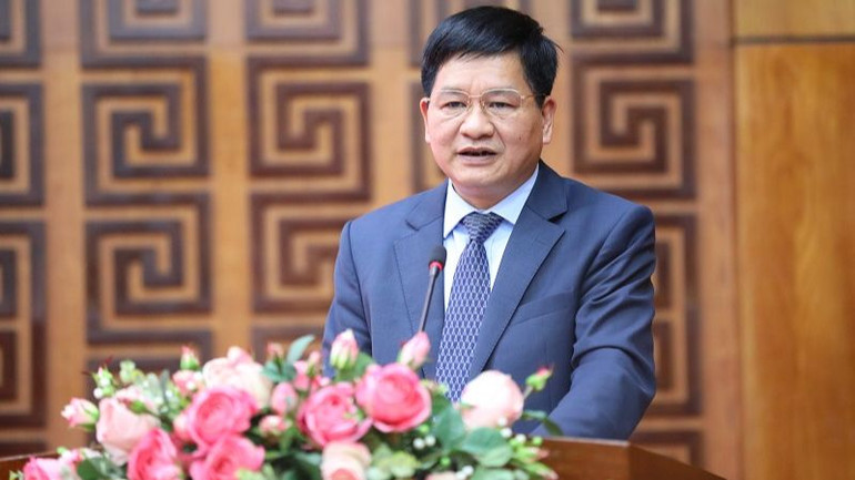 Chủ tịch Ủy ban nhân dân tỉnh Điện Biên phát biểu chỉ đạo tại Hội nghị.