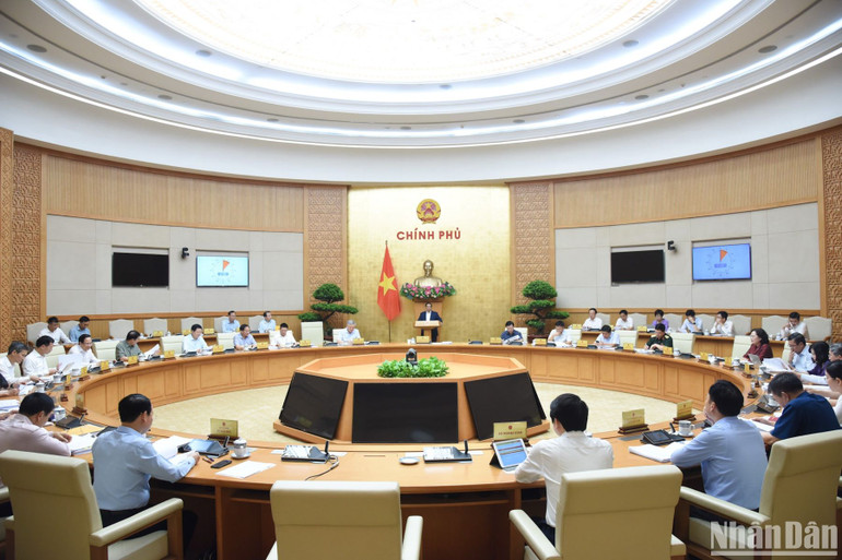 Quang cảnh phiên họp. (Ảnh: TRẦN HẢI)