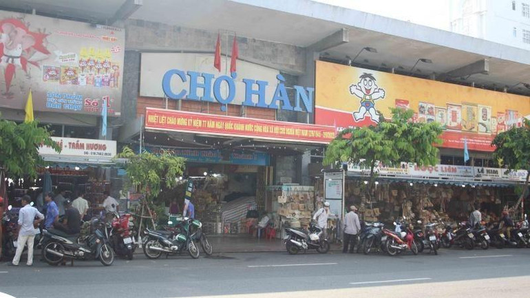 Chợ Hàn được cải tạo theo hướng kết hợp truyền thống và hiện đại. Chợ Hàn được cải tạo theo hướng kết hợp truyền thống và hiện đại.