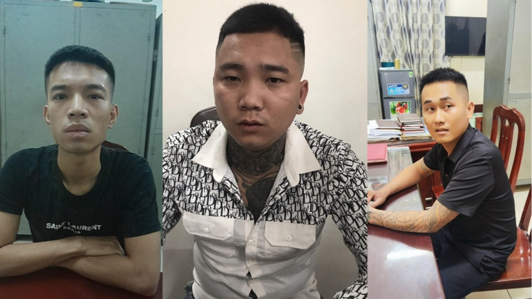 Các đối tượng liên quan vụ án cho vay lãi nặng tại thành phố Tuy Hòa.