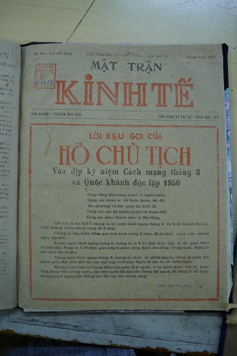 Mặt trận Kinh tế - tờ báo tiền thân của Báo Công thương ra đời giữa Chiến khu Việt Bắc 74 năm trước ảnh 7