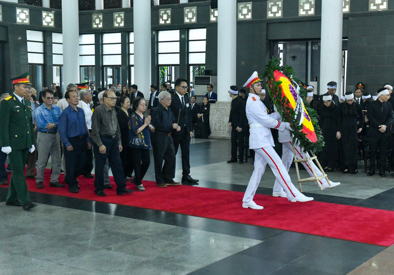 Toàn cảnh Lễ viếng Tổng Bí thư Nguyễn Phú Trọng: Trang nghiêm và xúc động ảnh 112