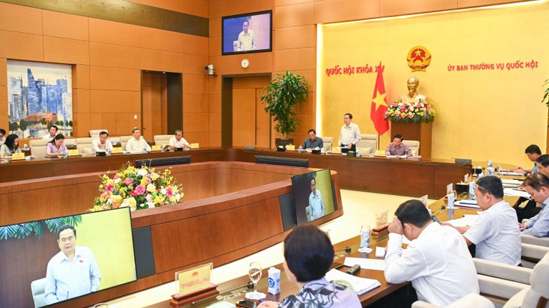 Quang cảnh cuộc họp tại Nhà Quốc hội. (Ảnh Duy Linh) Quang cảnh cuộc họp tại Nhà Quốc hội. (Ảnh Duy Linh)