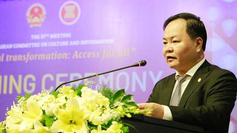 Phó Chủ tịch Ủy ban nhân dân tỉnh Quảng Nam Nguyễn Hồng Quang phát biểu tại Hội nghị. Phó Chủ tịch Ủy ban nhân dân tỉnh Quảng Nam Nguyễn Hồng Quang phát biểu tại Hội nghị.