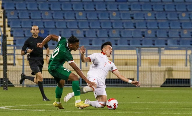 Sau thất bại, U23 Việt Nam chắc chắn cần rút ra bài học và cải thiện nhiều hơn dưới thời huấn luyện viên Philippe Troussier. (Ảnh: VFF)