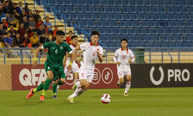 Sau trận thua trước U23 Iraq, U23 Việt Nam có khoảng 2 ngày nghỉ trước khi gặp U23 UAE vào ngày 26/3 sắp tới ở lượt trận thứ hai của U23 Doha Cup. (Ảnh: VFF)