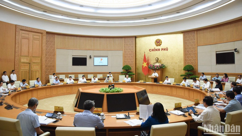 Quang cảnh phiên họp. (Ảnh: Trần Hải)