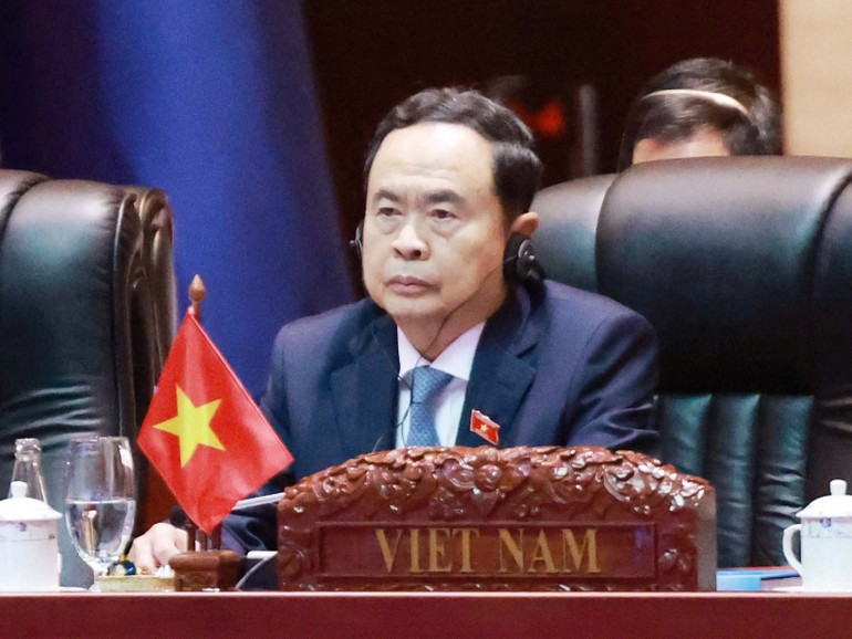 Chủ tịch Quốc hội Trần Thanh Mẫn dự Phiên họp Ban Chấp hành AIPA-45. (Ảnh: Thống Nhất/TTXVN) Chủ tịch Quốc hội Trần Thanh Mẫn dự Phiên họp Ban Chấp hành AIPA-45. (Ảnh: Thống Nhất/TTXVN)