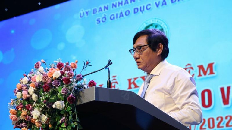 Phó Chủ tịch Ủy ban nhân dân tỉnh Đồng Nai Nguyễn Sơn Hùng phát biểu tại buổi lễ.