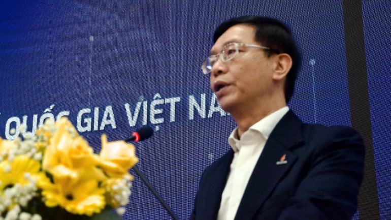 Phó Bí thư Thường trực Đảng ủy PVN Trần Quang Dũng phát biểu chỉ đạo Tọa đàm.