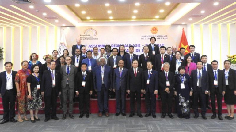 Khai mạc Hội nghị lần thứ 10 Vùng châu Á-Thái Bình Dương trong Liên minh Nghị viện Pháp ngữ (APF).