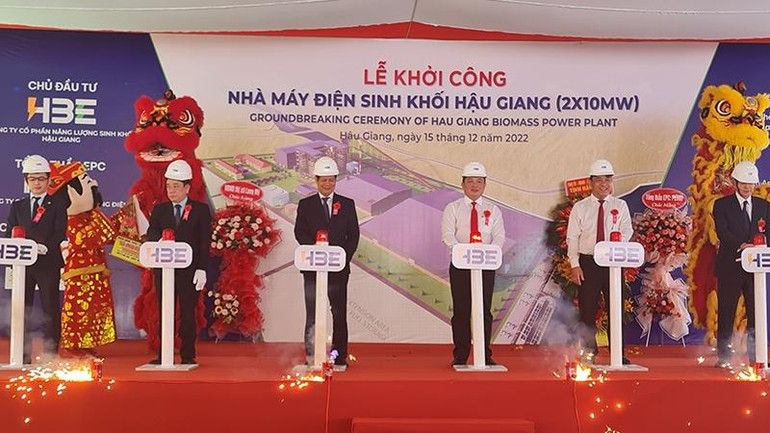 Nghi thức khởi công Nhà máy.