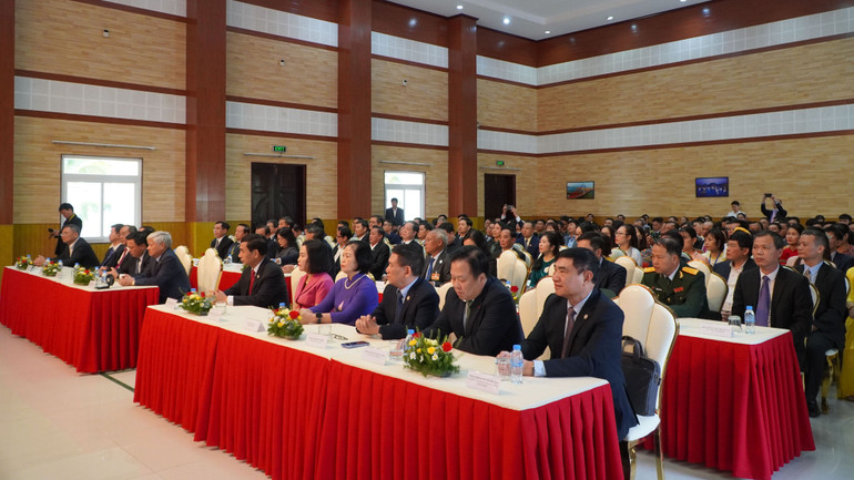 Các đại biểu lắng nghe ý kiến của Chủ tịch nước Tô Lâm (Ảnh: Nguyễn Hiệp)