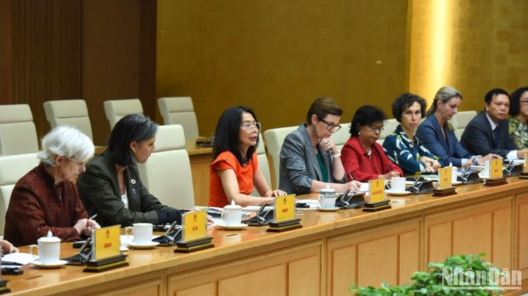 Bà Pauline Tamesis, Điều phối viên thường trú Liên hợp quốc tại Việt Nam.