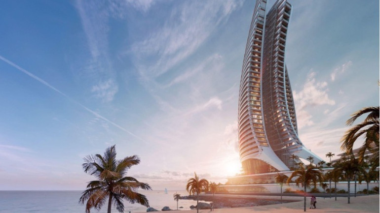 Tập đoàn Sun Group khởi công dự án tòa tháp Khát vọng tại Hòn Thơm vào ngày 10/12 vừa qua.