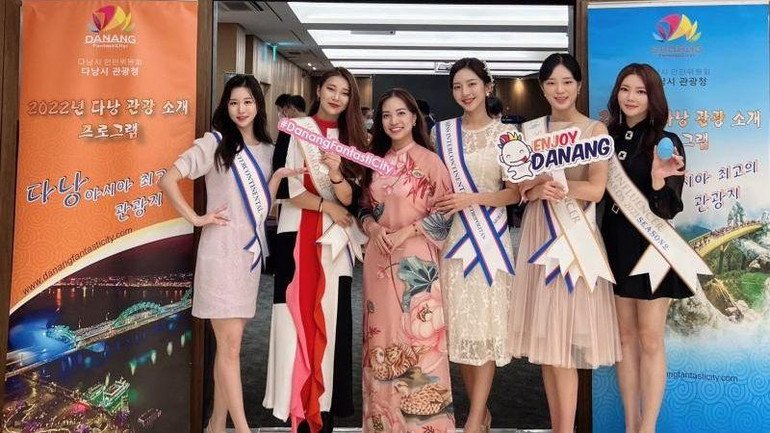 Chương trình giới thiệu du lịch Đà Nẵng tại Seoul. (Ảnh: Sở Du lịch thành phố Đà Nẵng cung cấp)