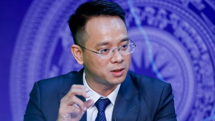 Tiến sĩ Trần Mạnh Nam, Giám đốc Khối Doanh nghiệp VNPAY phát biểu tại Toạ đàm (Ảnh: VGP)