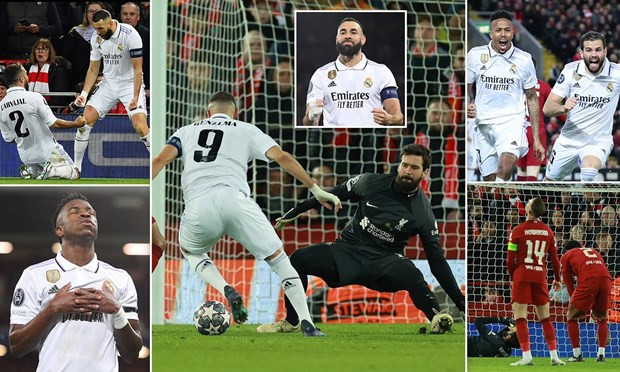 Toàn cảnh chiến thắng của Real trước. (Nguồn: Daily Mail)