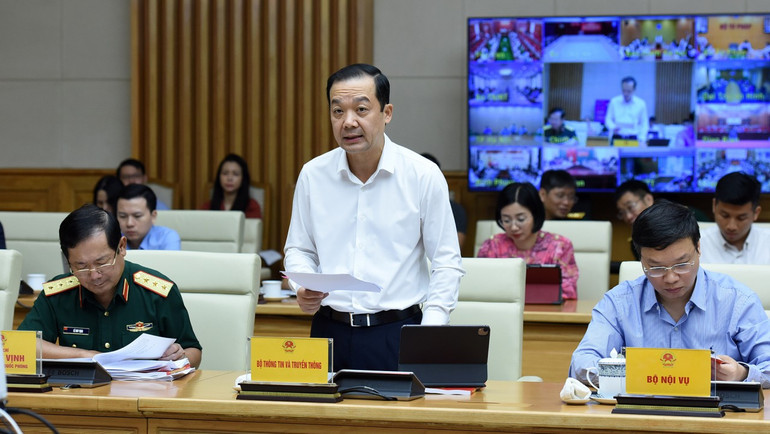 Thứ trưởng Thông tin và Truyền thông Phạm Đức Long.