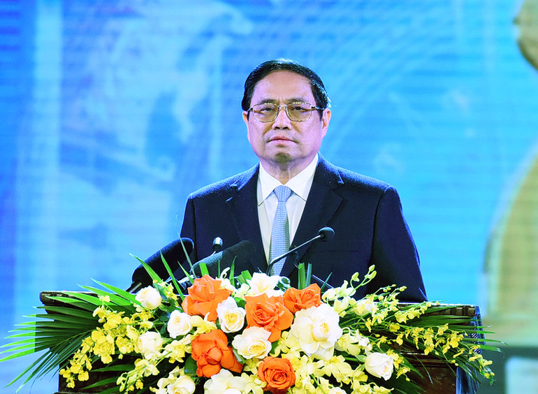 [Ảnh] Thủ tướng Phạm Minh Chính dự Lễ trao Giải thưởng Nhân tài Đất Việt năm 2023 ảnh 10