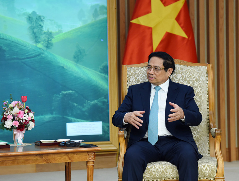 [Ảnh] Thủ tướng Phạm Minh Chính tiếp Bộ trưởng Quốc phòng Malaysia ảnh 2