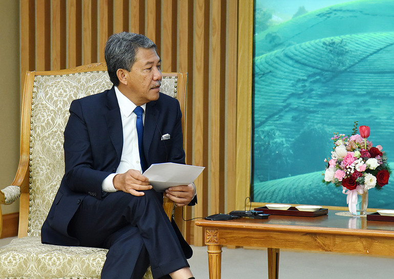 [Ảnh] Thủ tướng Phạm Minh Chính tiếp Bộ trưởng Quốc phòng Malaysia ảnh 5