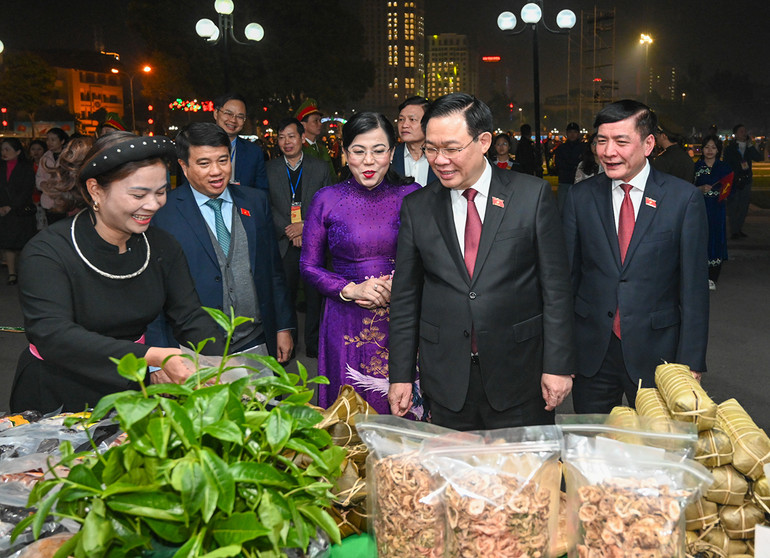 [Ảnh] Lễ kỷ niệm 60 năm Ngày Bác Hồ về thăm tỉnh Thái Nguyên ảnh 1