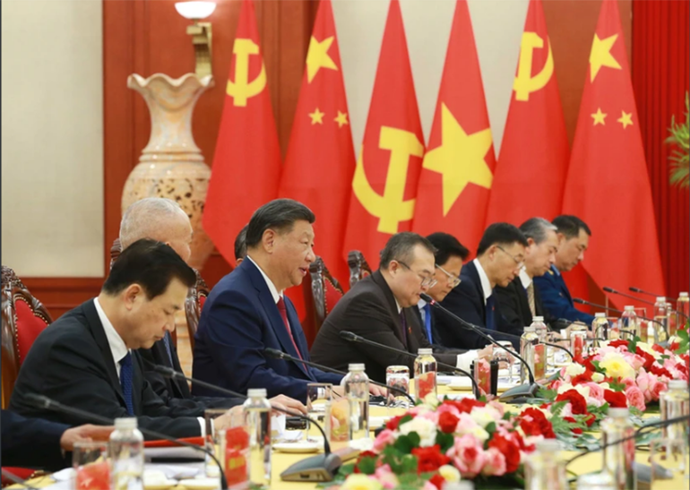 [Ảnh] Tổng Bí thư Nguyễn Phú Trọng hội đàm với Tổng Bí thư, Chủ tịch Trung Quốc ảnh 4